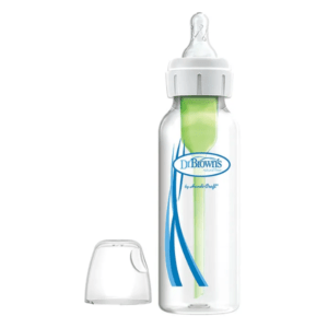 Natural Flow Options Polypropylene Narrow Bottle White